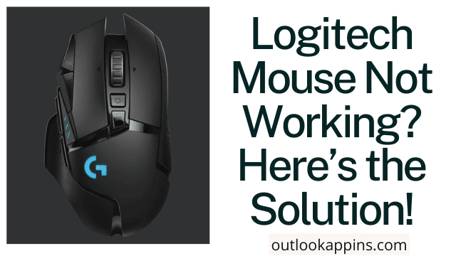 Logitech Mouse Not Working