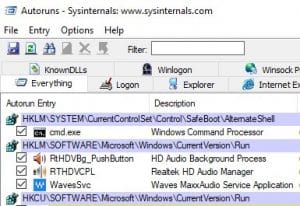 Windows Sysinternal Suite