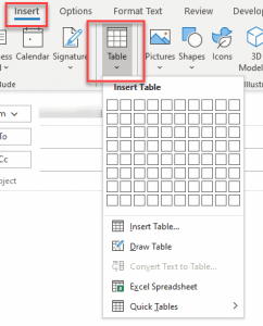 How-do-I-insert-a-table-into-Outlook-email 1