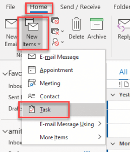 Outlook-Recurring-Task 1