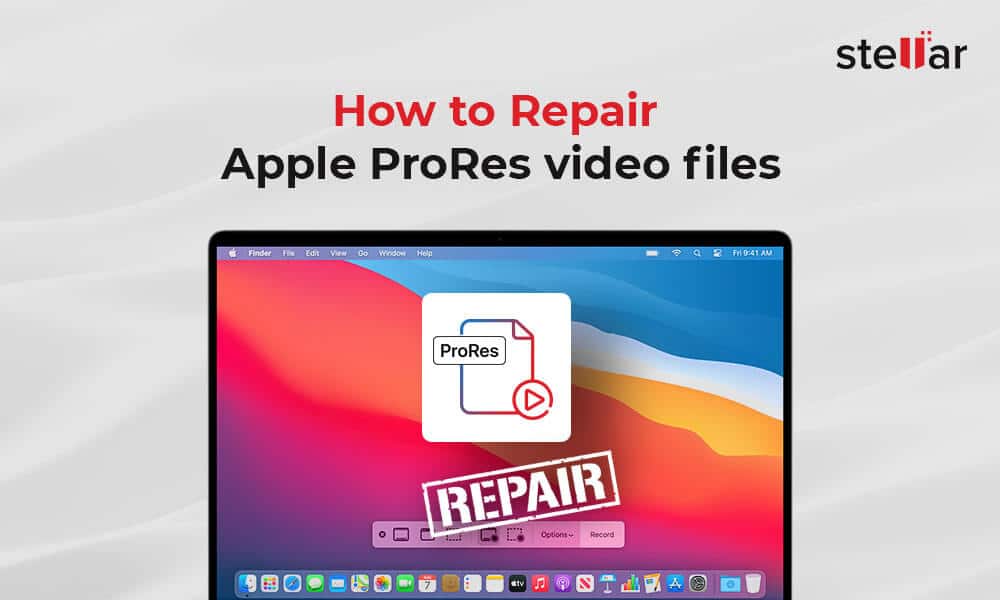 Featured Image- How to Repair Apple ProRes video files