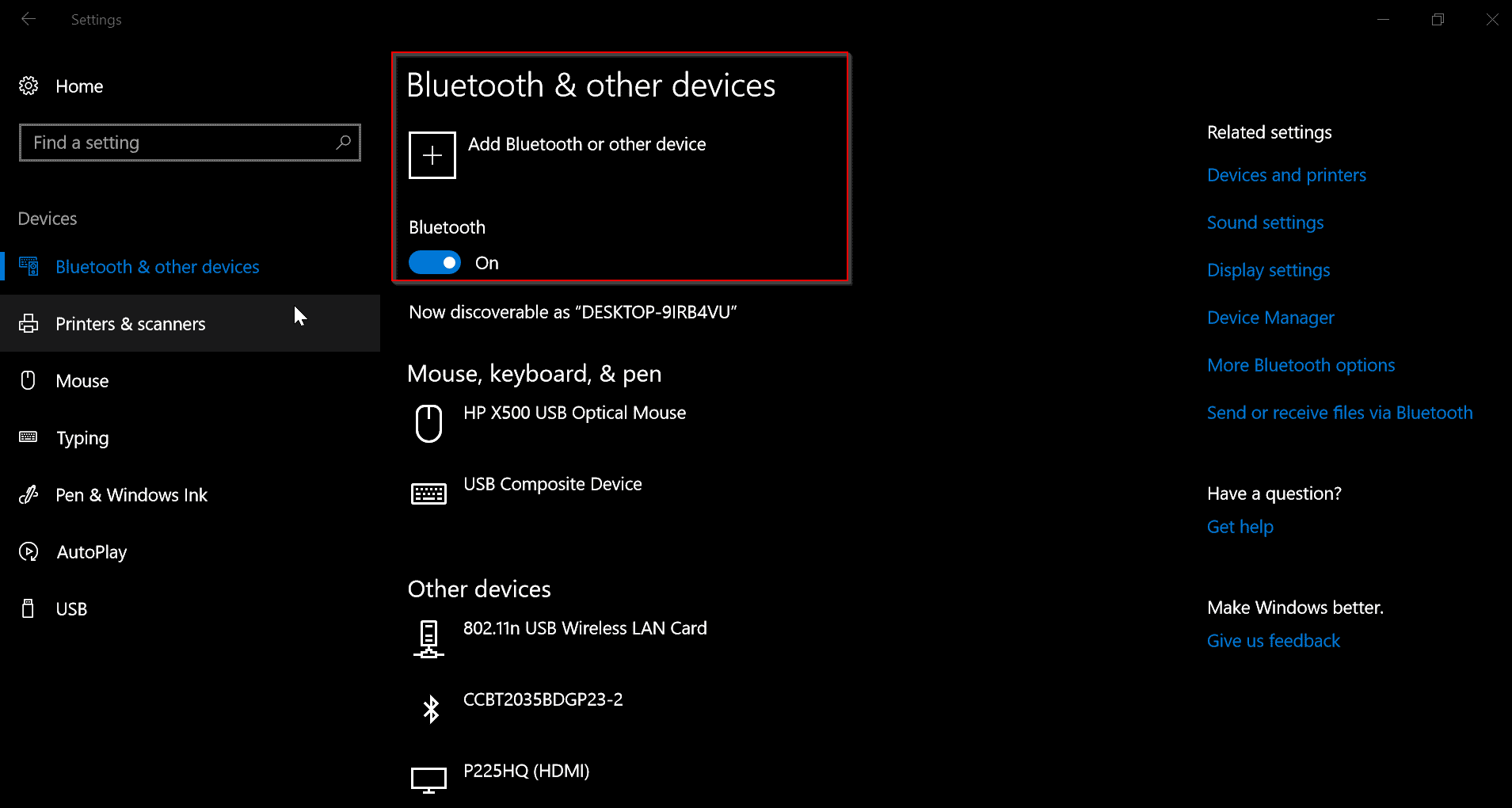 enable-bluetooth-windows-10 10