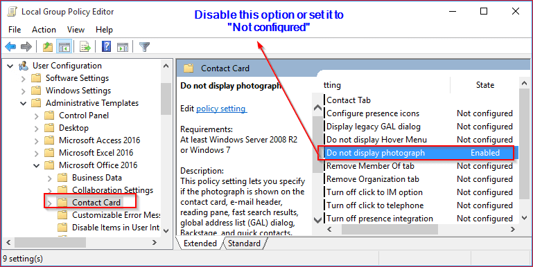 group_policy_editor_setting_office_365_profile_photo_not_showing_fix