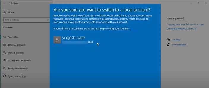 How Do I Unlink My Hotmail Account From Windows 10?