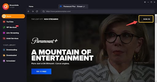 Paramount Plus account
