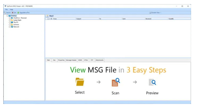 View MSG File in 3 Easy Steps